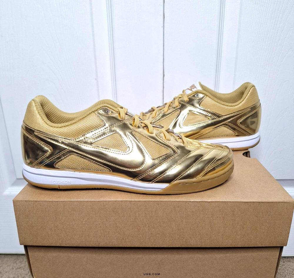 Nike Gato LV8 Liquid Gold White IB3566-700 size 10.5 No Box
